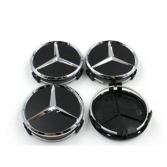 4 Pièces Enjoliveurs, pour Mercedes-Benz AMG Accessoires De Voiture  Poussière Cache Moyeu Résistant à La Corrosion Et Durable : : Auto  et Moto