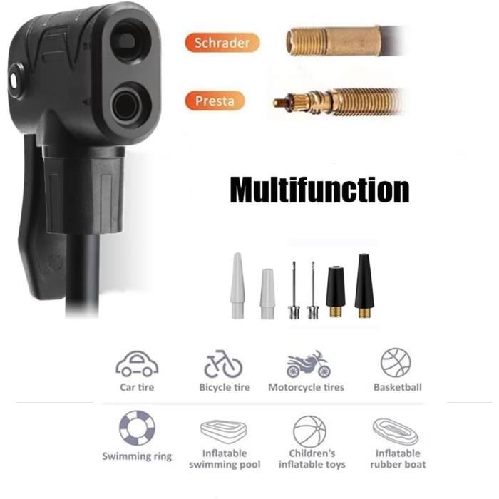 Rehook Air Mini Pompe Vélo Universelle Presta/Schrader – Ultra Légère & Compacte 82g