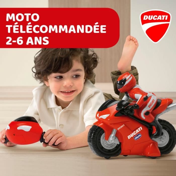 Moto Ducati 1198 - Télécommandée - Rouge - CHICCO - Cdiscount Jeux - Jouets