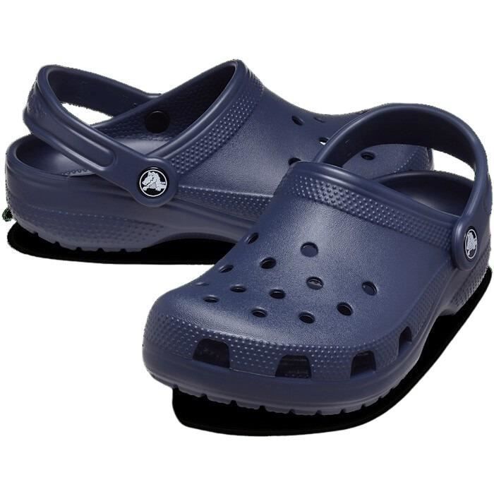 Sabots bébé Crocs Classic - Bleu Bolt - Enfant - Homme - Bride pivotante -  Entretien facile - Personnalisable Blue bolt - Cdiscount Chaussures