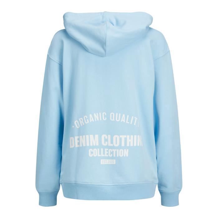 Sweat à capuche femme Jack Jones Jxmaddie clear sky M Clear