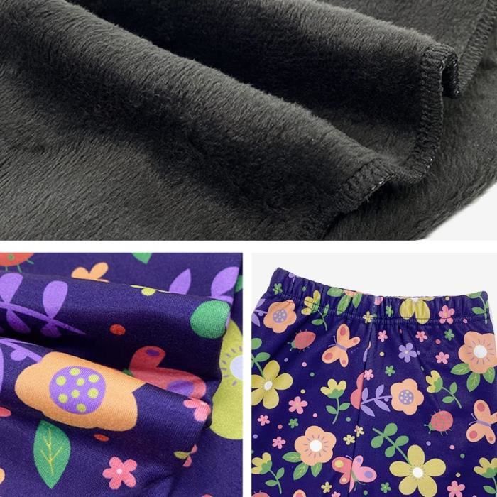Legging fille chaud best sale