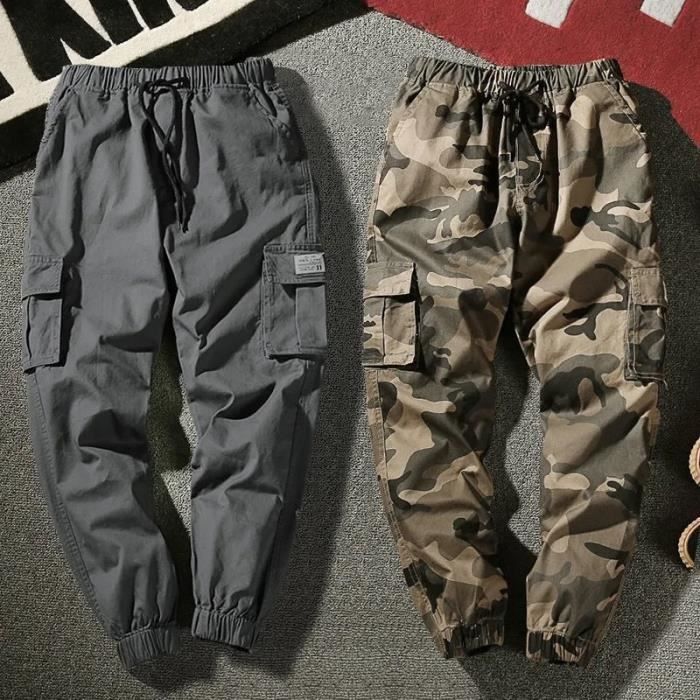Pantalon De Travail Homme Camouflage Cargo - Polycoton - Poches Renforcées