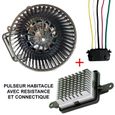 Pulseur Air AVEC Résistance Chauffage Ventilation Climatisation ET Connectique prévu avec Peugeot 3008 5008 - 6441CQ P7708003-2