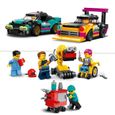 LEGO® City 60389 Le Garage de Customisation, Jouet de Voitures, Atelier et Minifigurines-2