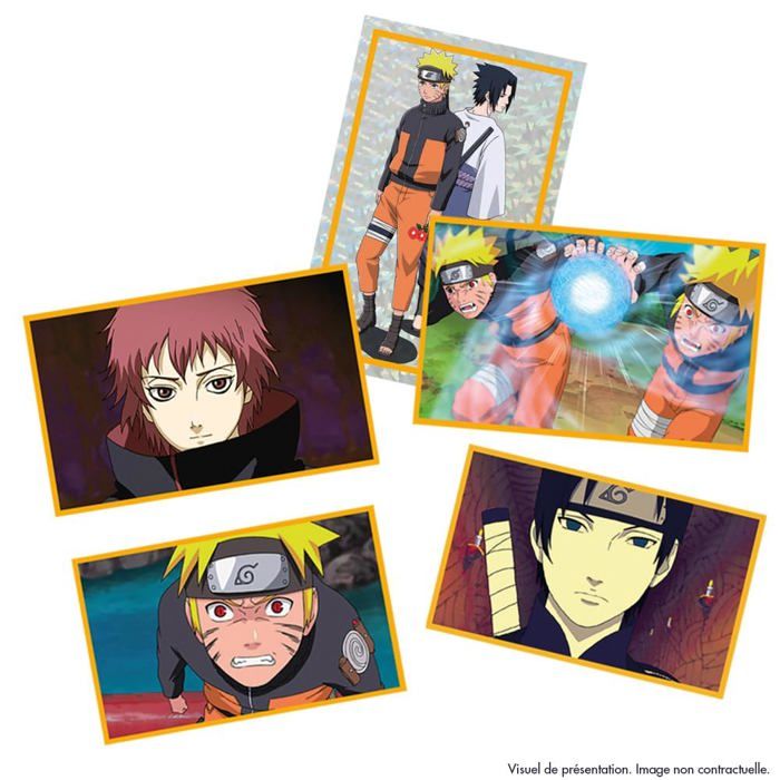 Loisir créatif - Naruto Shippuden - Album et cartes - Panini - Dès 6 ans - Label Emmaüs