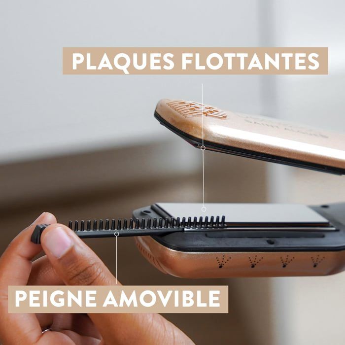 Doré SAINT ALGUE Lisseur Vapeur TITANIUM Plaques Flottantes — free download