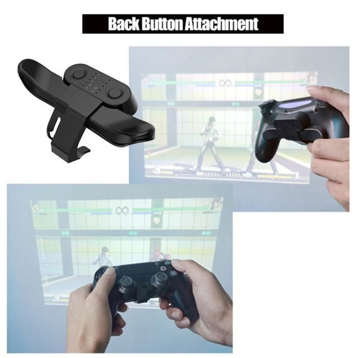 Accessoire Gaming EDG Palettes Arrière Manette Jeu En Métal - 4 Boutons Interchangeables Pour Manette (Bleu) Compatible Manette EDG