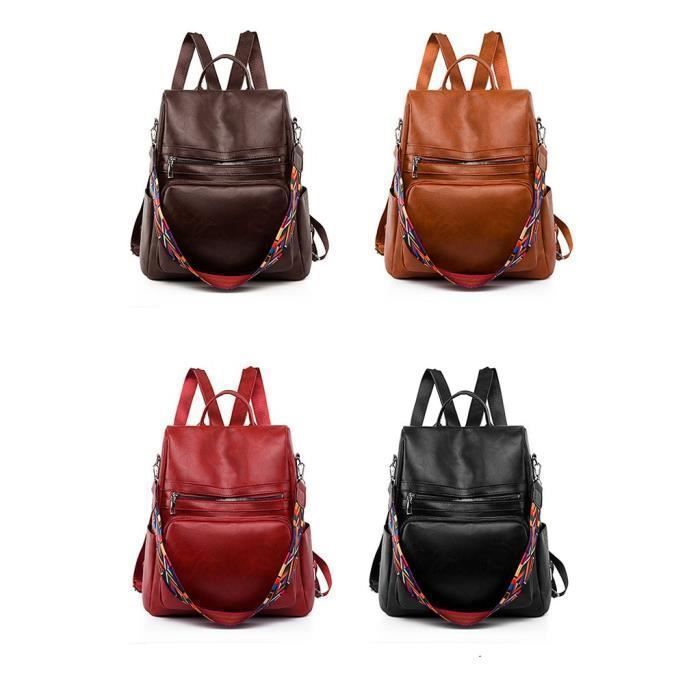 Sac à Dos Tendance En Cuir Pour Femme - Sac Bandoulière Ou à Main, Neuf Sans étiquettes