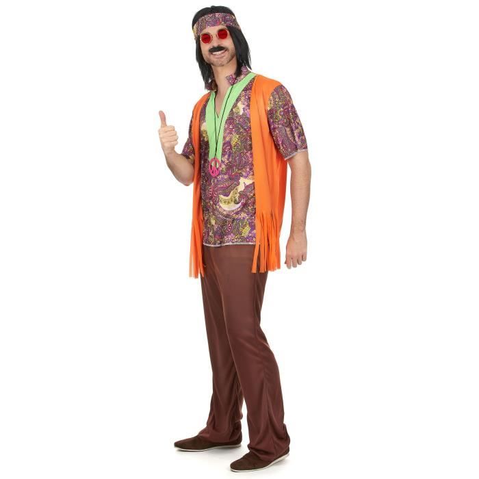 Déguisement hippie homme - Marque - Modèle - Psychédélique