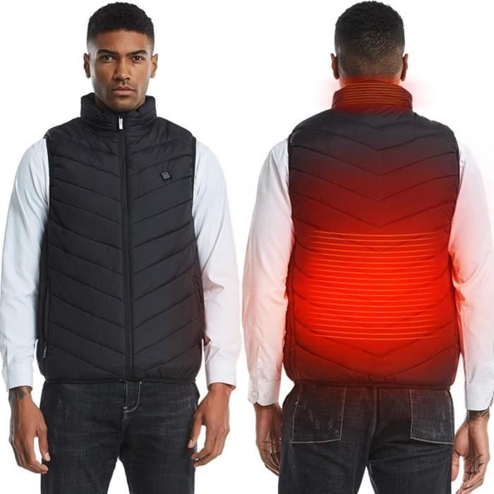Gilet best sale chauffante homme