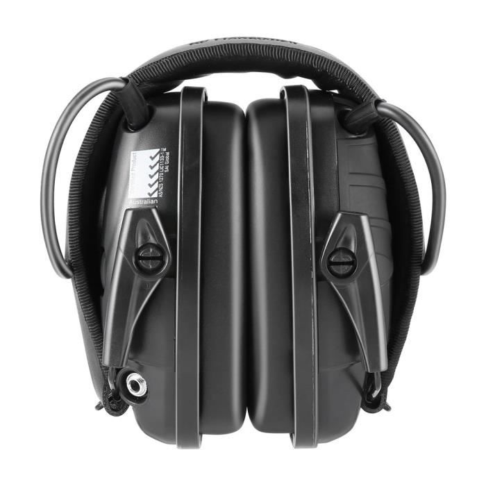 Casque De Tir électronique Antibruit - Protection Auditive Chasse Et Tir