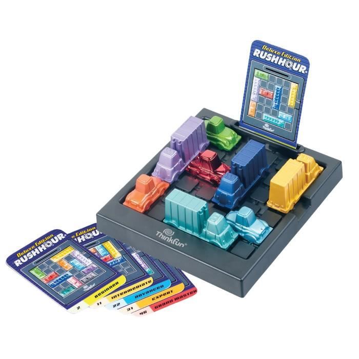 Rush Hour - Deluxe Edition - Jeu de logique - ThinkFun - - jeux de société - jeux et jouets d'occasion - loisirs créatifs - vente en ligne Rush Hour - Deluxe Edition - Jeu de logique - ThinkFun - - jeux de société - jeux et jouets d'occasion - loisirs créatifs - vente en ligne