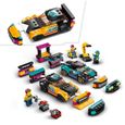 LEGO® City 60389 Le Garage de Customisation, Jouet de Voitures, Atelier et Minifigurines-3