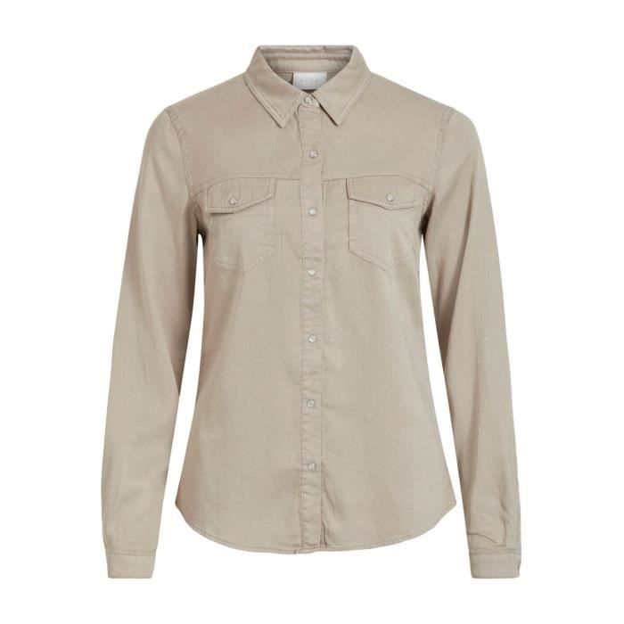 Chemise en jean vila deals
