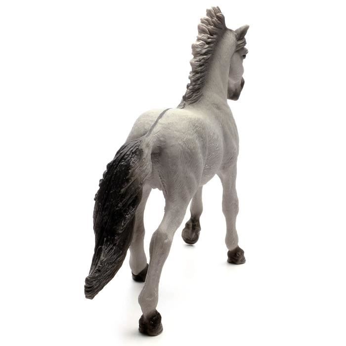 FIGURINE SCHLEICH - ÉTALON MUSTANG SORRAIA (14,9 X 3,5 X 11 CM) - FARM WORLD 13915