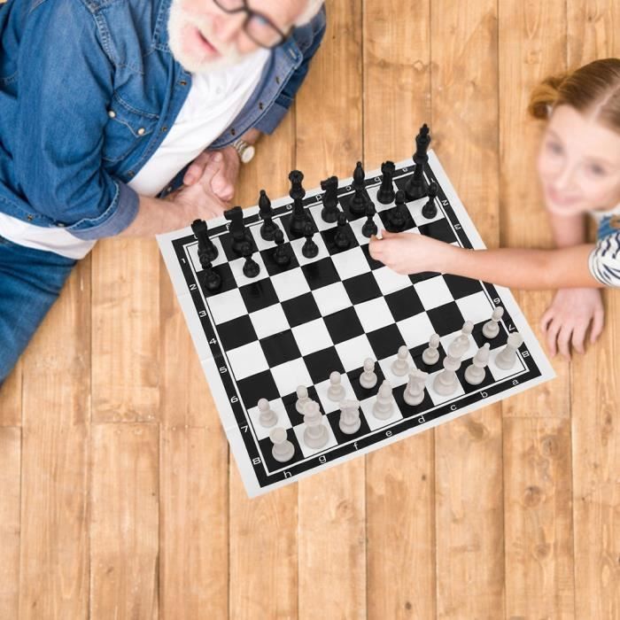 Jeu d'échecs magnétique, 2024 Nouveau jeu de société Magnet Stone Jeu de  stratégie, Jeu d'aimant de table amusant pour les enfants adultes Jeux de  fête de famille