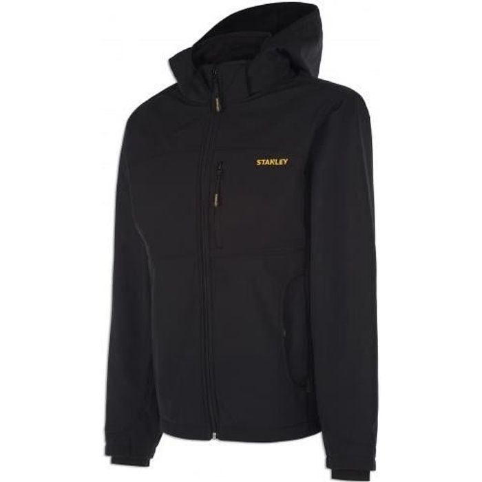 STANLEY Veste softshell Andes - Mixte - Noir