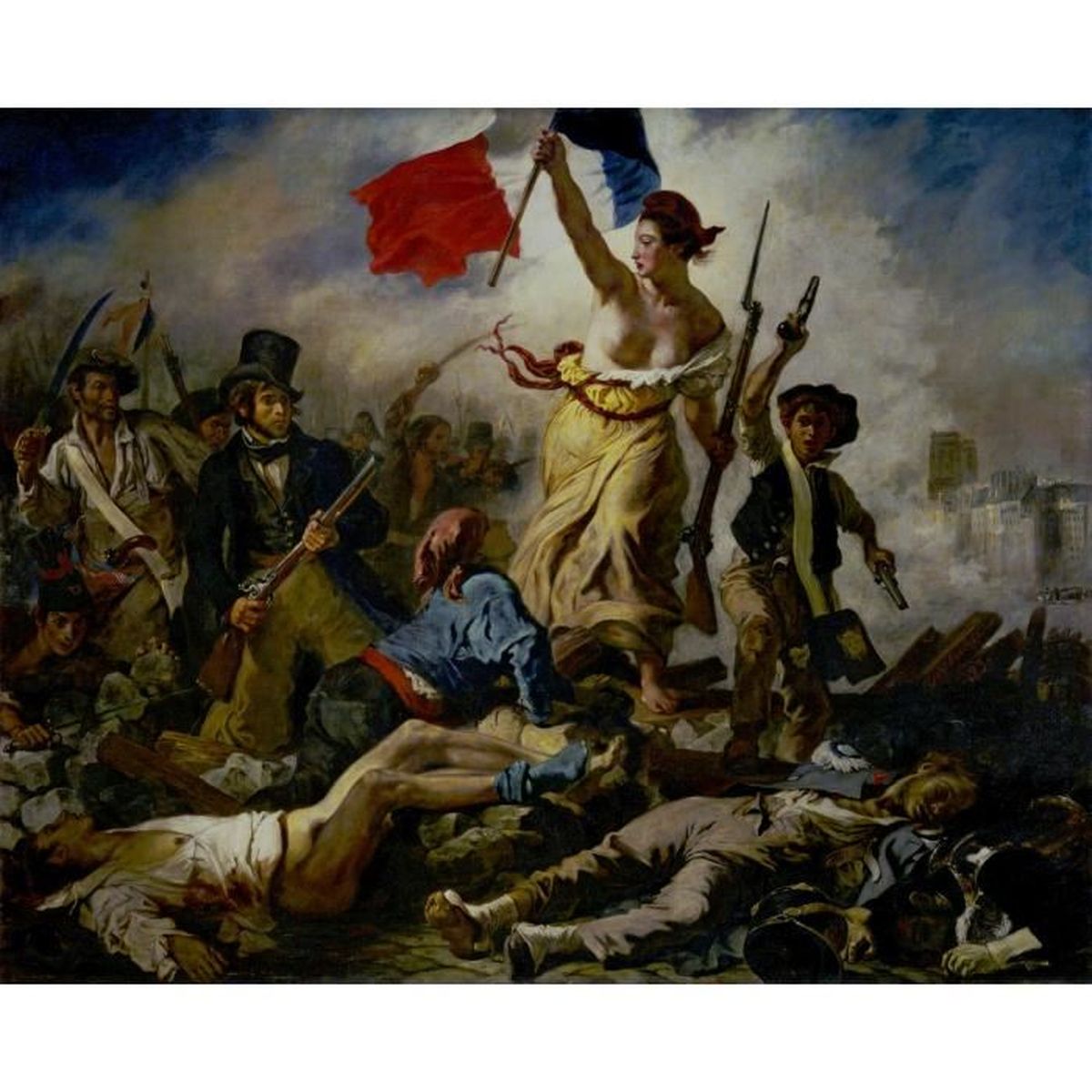 La Liberté Guidant Le Peuple Description Simple Linge De Maison Delacroix | Ventana Blog