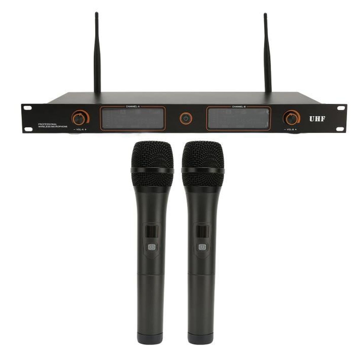 Préampli Microphone Portable XLR 48V - Amplificateur Stéréo Dynamique Condensateur
