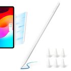 Stylet Tactile iPad Chargement Sans fil,Fonction Anti-Faux Toucher, Détection D'inclinaison,Pour iPad/Pro/Air/Mini(Blanc) - TOPESCT