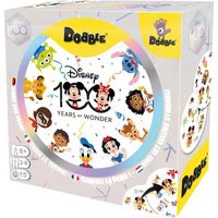 Dobble : Disney 100 years|Zygomatic - Jeu de société - 5 mini-jeux - À partir de 6 ans