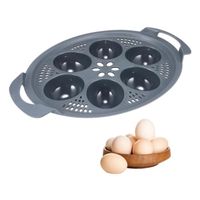 Cuiseur à œufs 6 œufs, Moule à œufs Pochés, Pocheuse à œufs, Thermomix Accessoires pour Thermomix TM6 TM5
