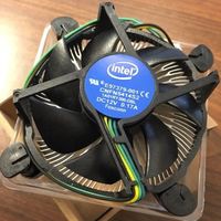 Cooler Ventilateur E97379-001 pour Intel Core i3 i5 i7 LGA 1155 1156 1150 CPU Noir