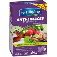 Fertiligène - anti-limace 1KG + 20% gratuit