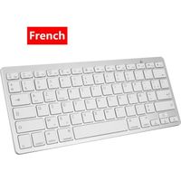 Clavier tablette Bluetooth AZERTY universel pour IOS Android Microsoft 