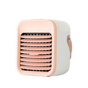 CLIMATISEUR MOBILE rose-Mini climatiseur à main sans fil 3 en 1, humi