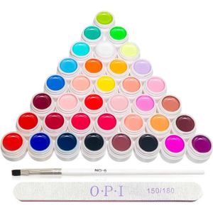 VERNIS A ONGLES 36 Couleurs UV Kit Vernis a Ongle Semi Permanent ,