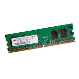 MÉMOIRE RAM 256Mo RAM PC Bureau MICRON DDR2 PC-4200U MT4HTF326