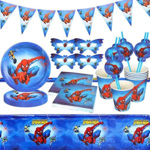 Gxhong Decoration Anniversaire Spiderman,52pcs Vaisselle de Fête Kit  Anniversaire Avengers Decoration Table Superhéros Annivers A370 - Cdiscount  Maison
