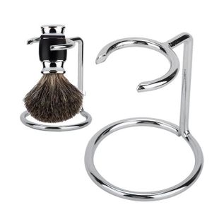 BLAIREAU Porte-brosse à raser, durable, anti-rouille, porte-rasoir pour hommes en acier inoxydable pour rasoir pour salon