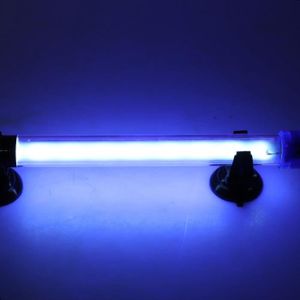 AQUARIUM VIL Lumière UV de Stérilisateur Submersible d'Aquarium-Lampe Germicide de Bassin de Poissons 9W 123632