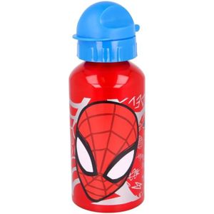 GOURDE Gourde aluminium premium Spiderman Marvel - rojo - 500 ml