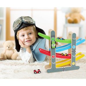 Jouet De Piste En Bois Jouet De Voiture Pour Enfants Bebe Jouet Voiture Rampe De Course De La Ville Jouet Educatif Cadeau Achat Vente Vehicule Circuit Cdiscount