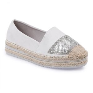 espadrille plateforme paillette
