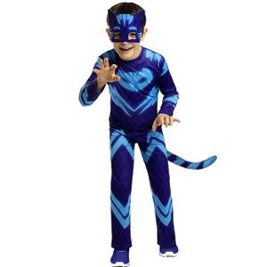 Déguisement ninja bleu et doré garçon Taille 4-6 ans
