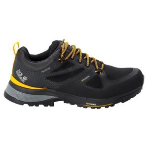 CHAUSSURES DE RANDONNÉE Chaussures de marche de randonnée Jack Wolfskin Force Striker Texapore Low - black / burly yellow XT - 47,5