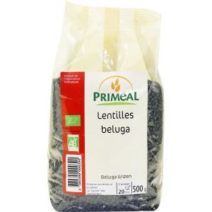 LÉGUMES SECS Lentilles Beluga, 500g., Priméal