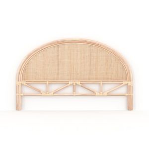 Tête De Lit Tanae Rotin Beige 160x105cm - Atmosphera à Prix