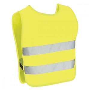 Gilet de sécurité enfant - jaune fluo - école - auto - vélo - KK200 - XS -  Cdiscount Auto