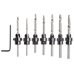 etc noir bois HSS forets Maso 1//5,1/ cm /à queue r/éduite Twist perceuses Bits avec une tige r/éduite Id/éal pour le traitement du fer Aluminium