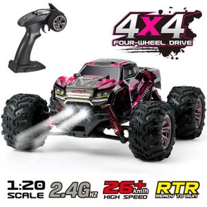 Aomdom Voiture Telecommandé 1:16 38 km/h Voiture Télécommandée Tout Terrain  2.4 GHz RC Car Monster Véhicule Crawler Truck avec 2 Batterie 40min+ pour  Adultes et Enfants : : Jeux et Jouets