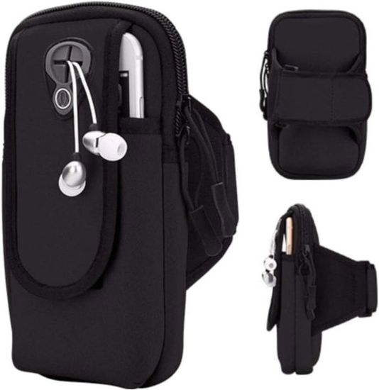 Brassard De Sport Pour Smartphone (jusqu'à 6.5 Pouces) - Réglable, étanche, Fenêtre Tactile