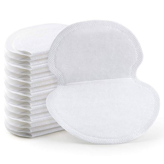 Lot De 100 Coussinets Anti-Transpiration Aisselles - Jetables, Ultra-Fins & Invisibles, Tissu Non Tissé Absorbant, Solution Efficace Contre L'Hyperhidrose Homme & Femme