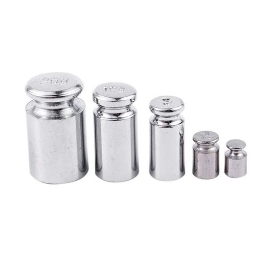 Lot De 4 Poids D'étalonnage 100g Plaqués - Pour Balance De Précision, Laboratoire, Pesée En Grammes - 10
