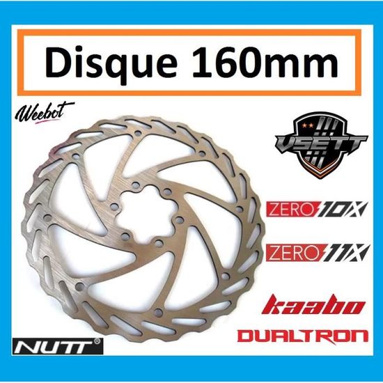 Plaquettes De Frein Avizar Céramique Noir Pour Dualtron Et Vsett – Modèle PKF-DUA-0004